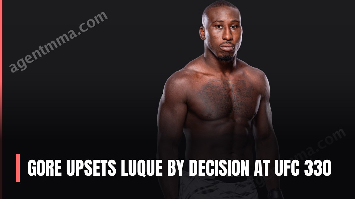 Gore Upsets Luque by Decision at UFC 330