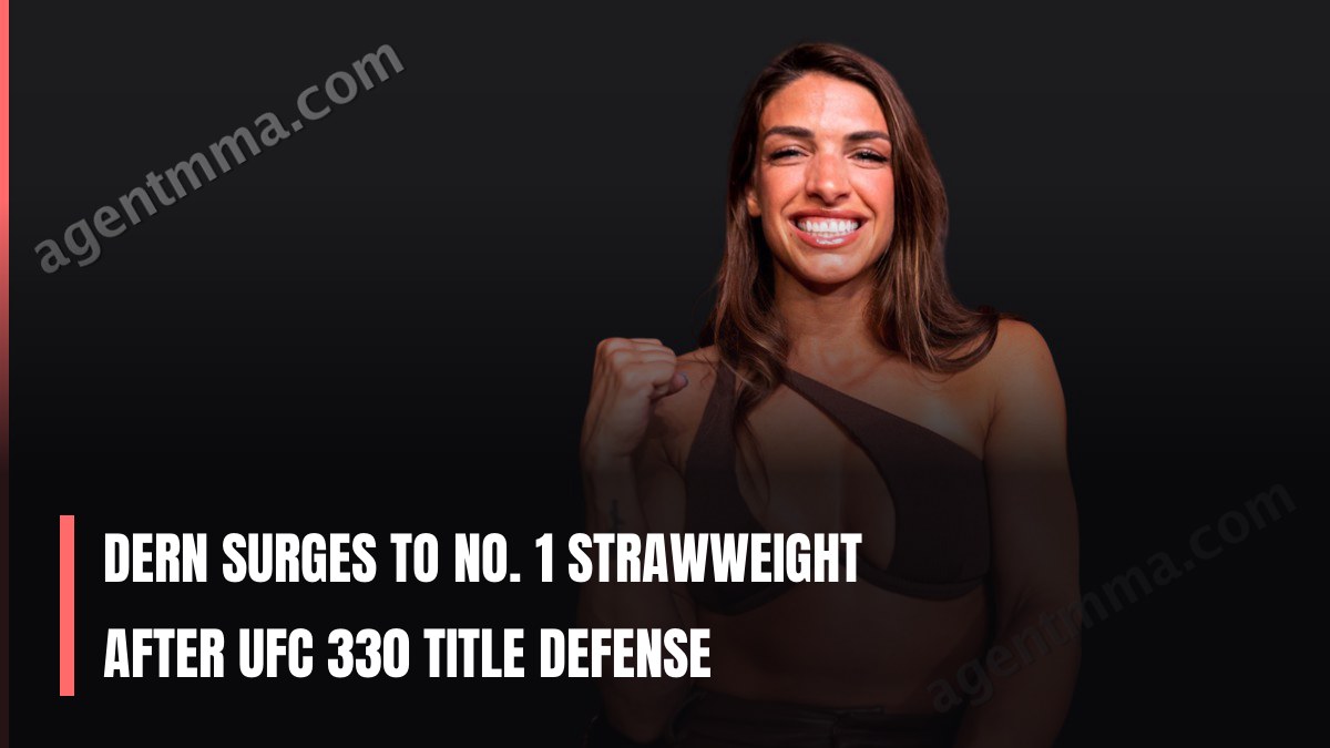 Dern Retains Strawweight Title Over Robertson at UFC 330