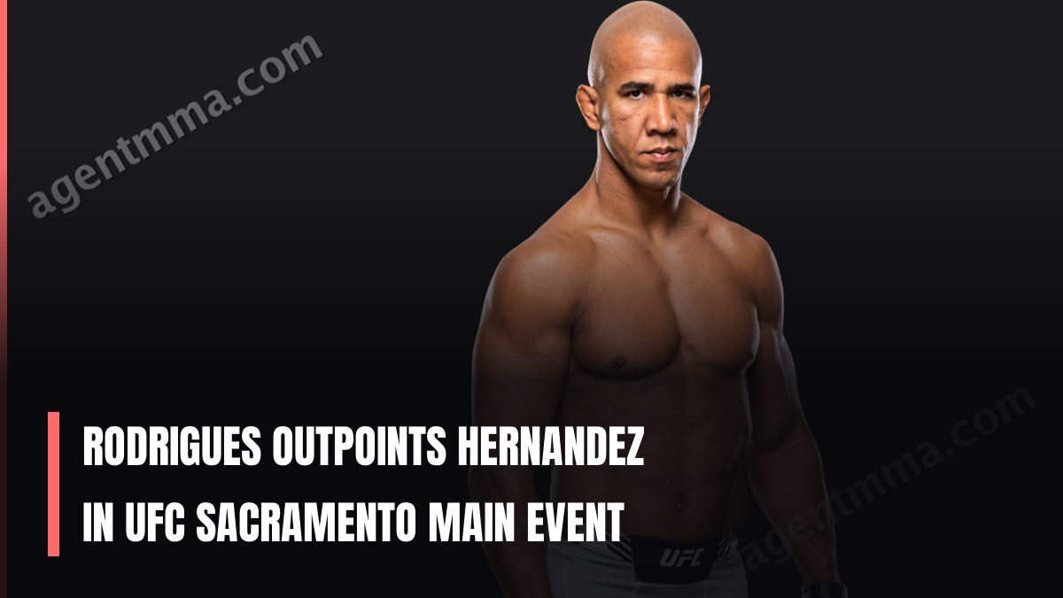 Rodrigues Outpoints Hernandez in UFC Sacramento Main Event