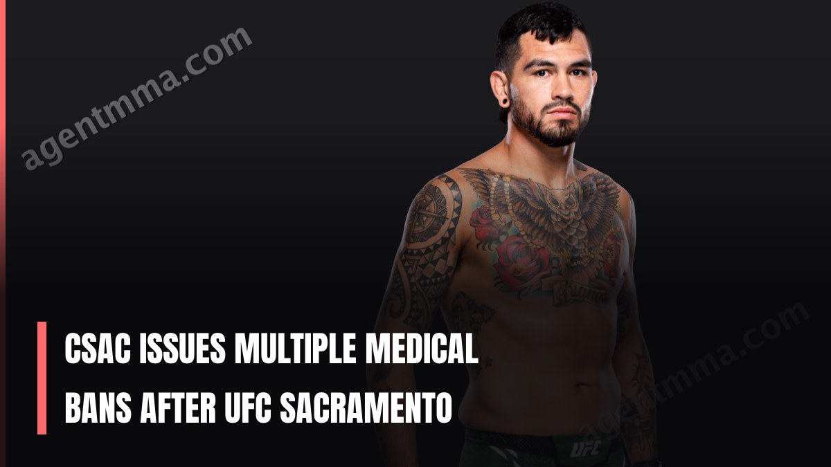 Hernandez Gets 6-Month Suspension After UFC Sacramento Loss