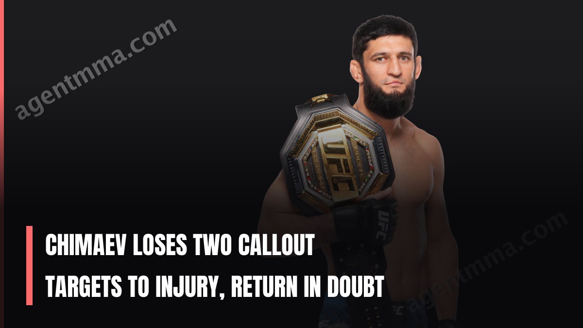 Chimaev Loses Two Callout Targets to Injury, Return in Doubt